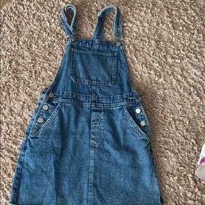 Overall skirt dress